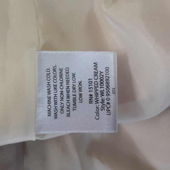 White Stag Woman's Coat Size XL, Beige, All Weather, Pockets, Sm Spot on hood - Picture 10 of 13